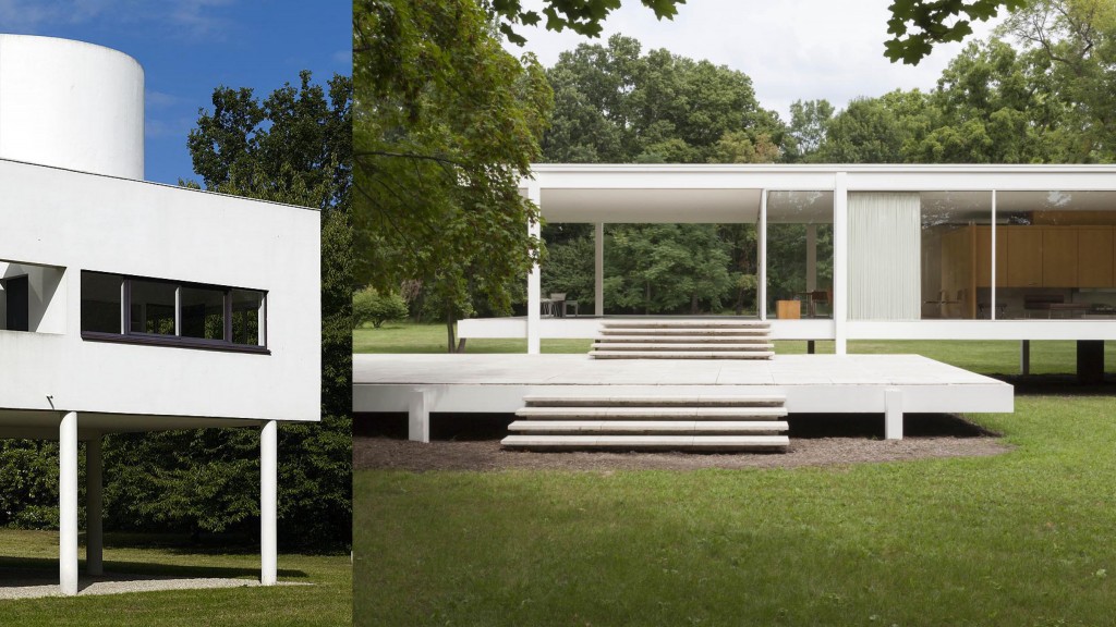 Ville Savoye e Farnsworth house